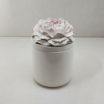 Joyero peonía rosa