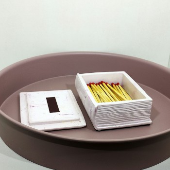 Cajitas de cerillas en forma de libro, diamantes