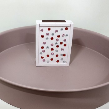 Caja de cerillas con brillantes