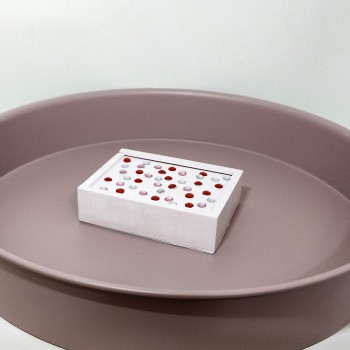 Caja de cerillas con brillantes