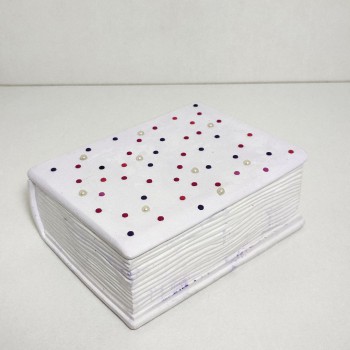 Libro vela bergamota y sándalo
