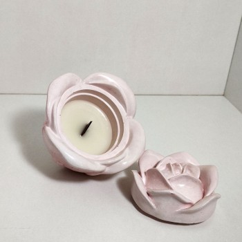 Vela rosa vainilla de la Polinesia Francesa