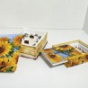 Conjunto girasoles, aroma lavanda