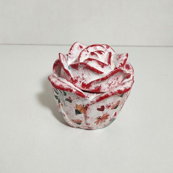 Vela rosa de canela y naranja