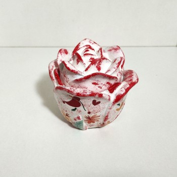 Vela rosa de canela y naranja