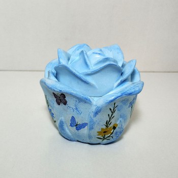 Rosa flor de algodón