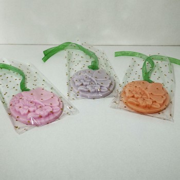 Pack de 3 Ambientadores sólidos, lavanda, flor de Japón y especias de calabaza