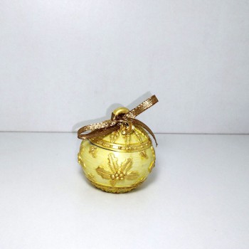Vela bola de navidad jazmín