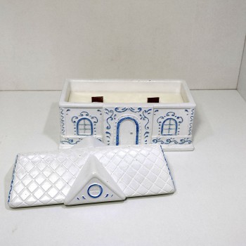 Vela Navidad manzana y canela