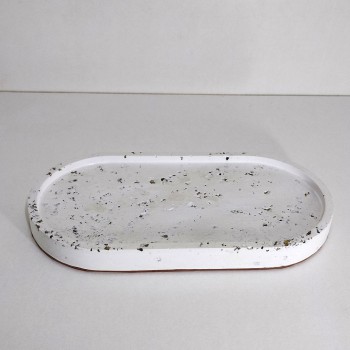 Bandeja con pan de oro