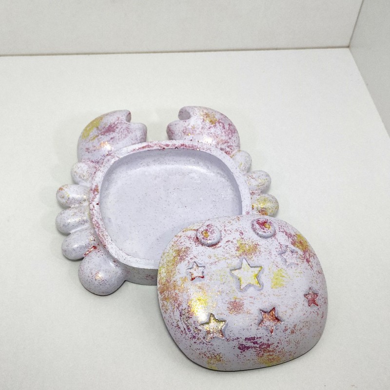 Cangrejo joyero decoración