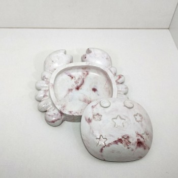 Cangrejo joyero decoración