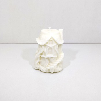 Vela casa decorativa