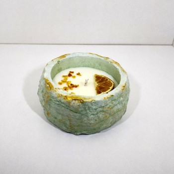Vela luna limón y mandarina
