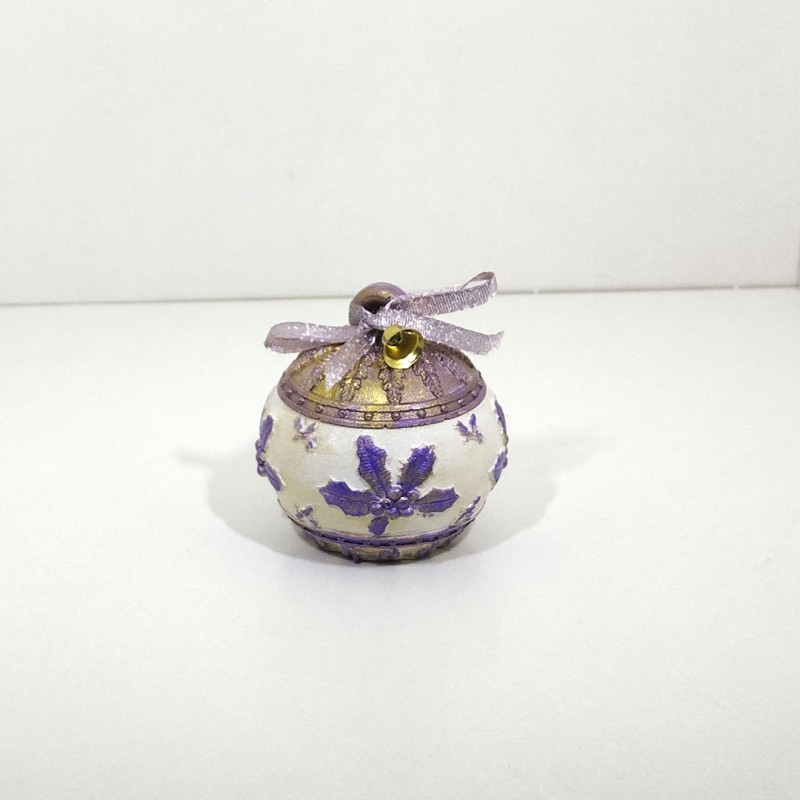Bolita vela navidad